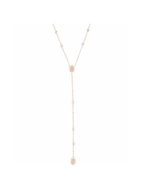 Kendra Scott Rose Gold Y-Drop Pendant Necklace